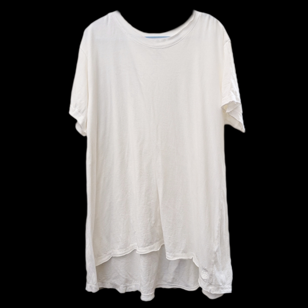 White Oversized T-Shirt Dress